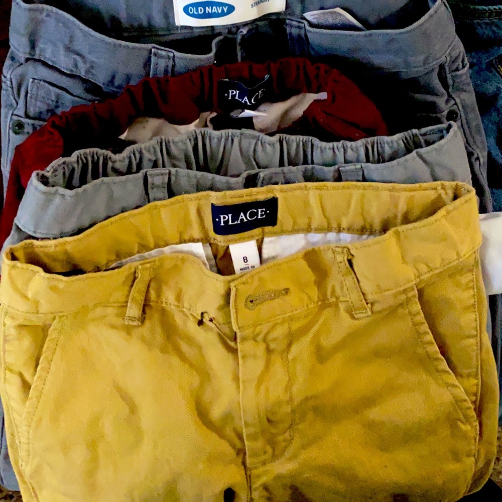 8 pairs of size 8 pants